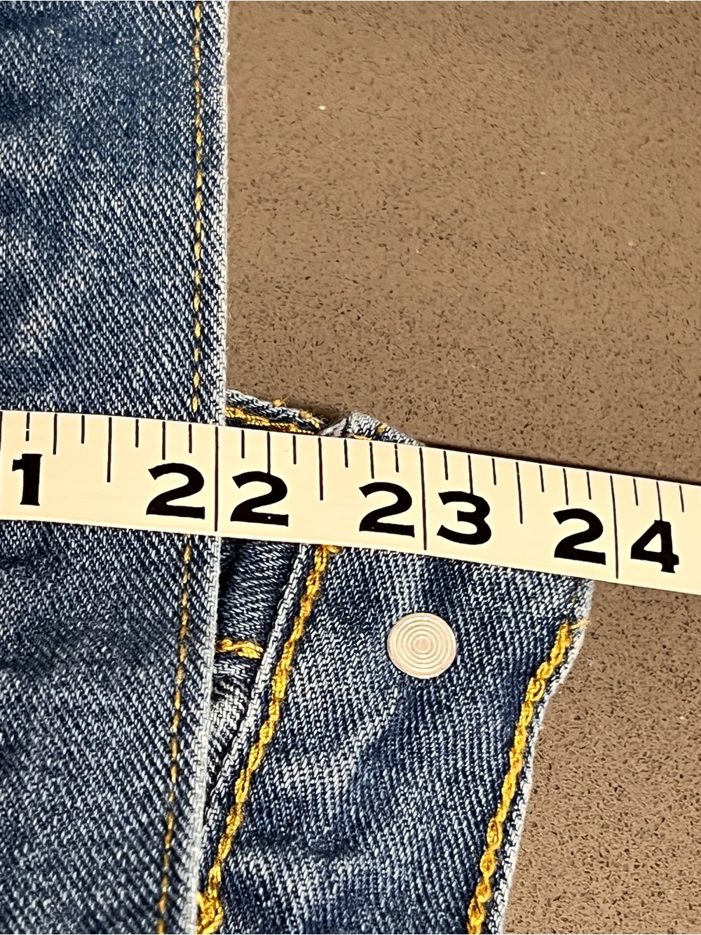 Blue Wash Classic Denim Trucker Jean Jacket Size XXL - Picture 8 of 10